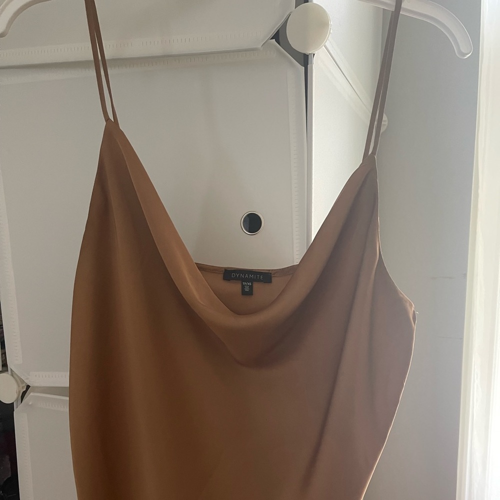 DYNAMITE Gold Tank top - Picture 3 of 3